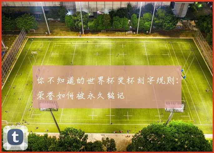 你不知道的世界杯奖杯刻字规则：荣誉如何被永久铭记